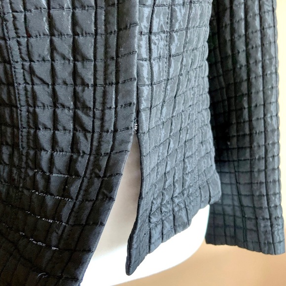 Mario Serrani black quilted blazer - Picture 5 of 9